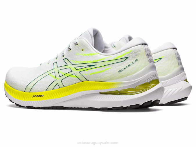 Asics Gel Kayano 29 Zapatillas Blanco Pino Aterciopelado Confort y Estilo - Image 3