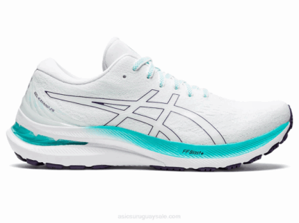 Asics Gel Kayano 29 Zapatillas Blanco Vidrio de Mar Comodidad Estilo