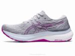 Asics Gel Kayano 29 Zapatillas Gris Piedmont y Orquídea - Image 4