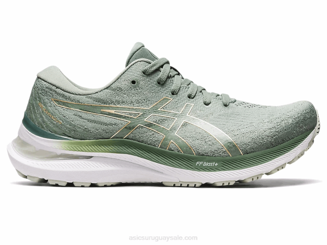 Asics Gel Kayano 29 Zapatillas Gris Pizarra Champán Cómodas y Estilizadas - Image 1