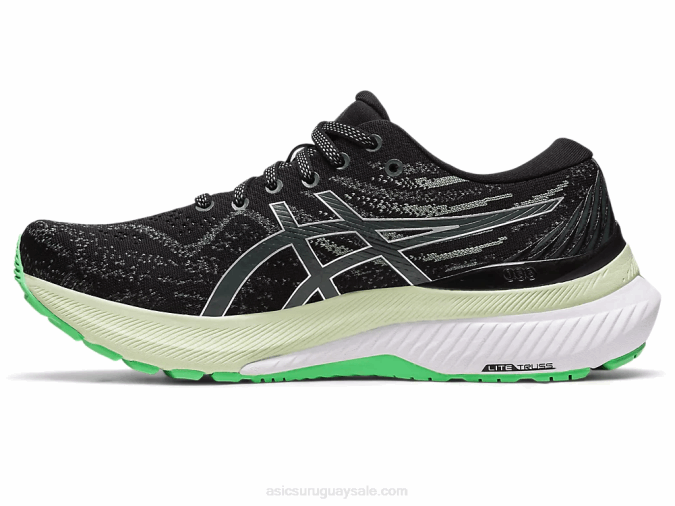 Asics Gel Kayano 29 Zapatillas Negras y Plateadas Confort y Estilo - Image 4