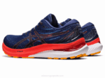 Asics Gel Kayano 29 Zapatillas Océano Profundo Tomate Cherry - Image 3
