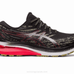 Asics Gel Kayano 29 Zapatillas Running Negro Rojo Eléctrico
