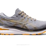 Asics gel-kayano 29 zapatillas running yeso ámbar rendimiento ligero