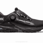 Asics Gel Kayano Ace Boa Zapatillas Negras y Plateadas