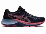 Asics Gel Kayano Lite 2 Calzado Deportivo Azul Trueno Coral Llamante