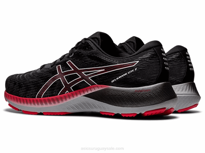 Asics Gel Kayano Lite 2 Zapatillas Blanco Negro Comodidad y Estilo - Image 3