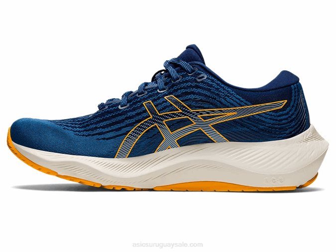 Asics Gel Kayano Lite 3 Zapatillas Azul Ámbar Comodidad y Estilo - Image 4