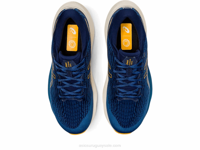 Asics Gel Kayano Lite 3 Zapatillas Azul Ámbar Comodidad y Estilo - Image 6