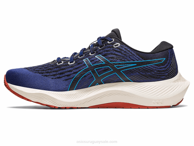 Asics Gel Kayano Lite 3 Zapatillas Azul Índigo Negro Comodidad y Estilo - Image 4