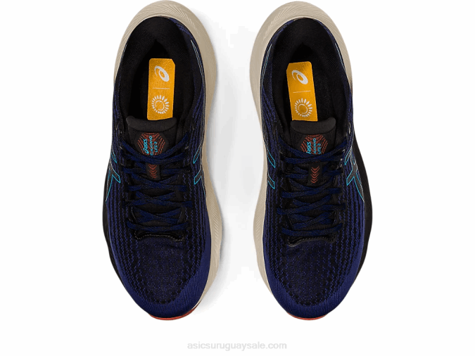 Asics Gel Kayano Lite 3 Zapatillas Azul Índigo Negro Comodidad y Estilo - Image 6