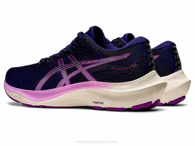 Asics Gel Kayano Lite 3 Zapatillas Azul Orquídea Comodidad y Estilo - Image 3