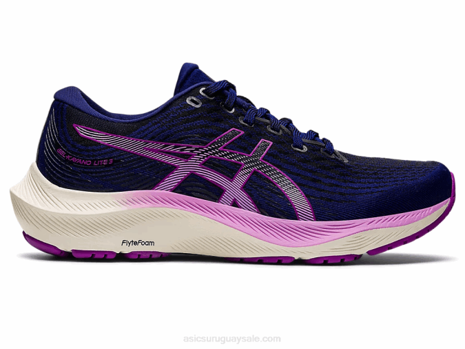 Asics Gel Kayano Lite 3 Zapatillas Azul Orquídea Comodidad y Estilo - Image 1
