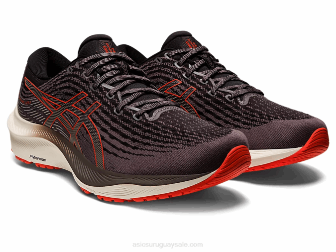 Asics Gel Kayano Lite 3 Zapatillas Sombra de Humo Tomate Cherry - Image 2