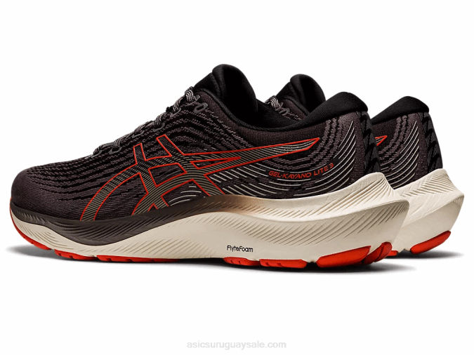 Asics Gel Kayano Lite 3 Zapatillas Sombra de Humo Tomate Cherry - Image 3