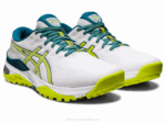 Asics Gel Kayano Zapatillas Blanco Lima Neón Rendimiento Confort - Image 2