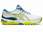 Asics Gel Kayano Zapatillas Blanco Lima Neón Rendimiento Confort