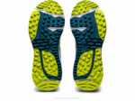 Asics Gel Kayano Zapatillas Blanco Lima Neón Rendimiento Confort - Image 7