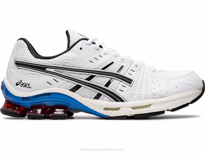 Asics Gel Kinsei Blanco Negro Zapatillas Altas Confort y Estilo - Image 1