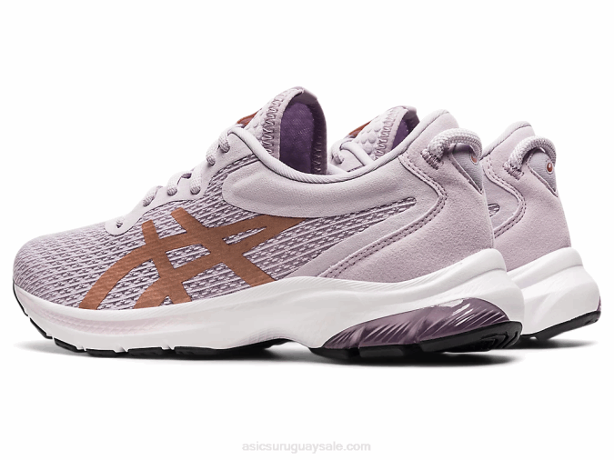 Asics Gel Kumo Lyte 2 Zapatillas Violeta Oscuro Oro Rosa - Image 3