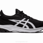 Asics Gel Kumo Lyte Extra Ancho Zapatillas Blancas Negras