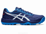 Asics gel letal buceo azul blanco zapatillas de running