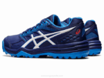Asics gel letal buceo azul blanco zapatillas de running - Image 3