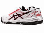 Asics gel-letal campo zapatos deportivos blancos y rojos - Image 3