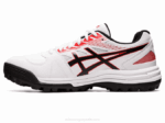 Asics gel-letal campo zapatos deportivos blancos y rojos - Image 4