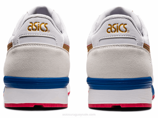 Asics Gel-Lyte 2LVJ1744 Oro Blanco Puro Zapatillas Deportivas - Image 5