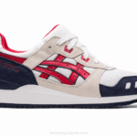 Asics Gel-Lyte III OG Blanco Rojo Clásico Estilo Único