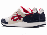 Asics Gel-Lyte III OG Blanco Rojo Clásico Estilo Único - Image 3