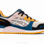 Asics gel-lyte iii og durazno jengibre abedul estilo único