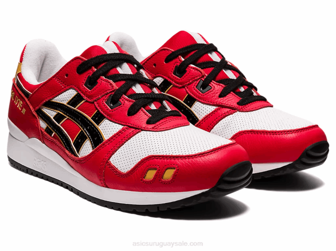 Asics Gel-Lyte III OG Rojo Clásico y Negro Zapatillas Deportivas - Image 2