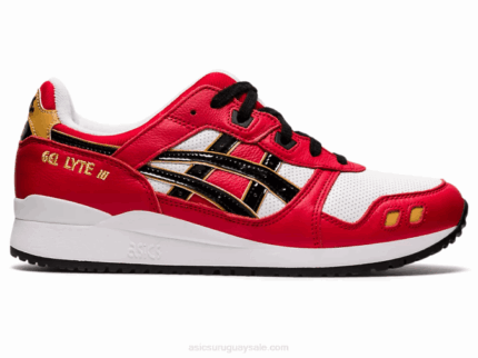 Asics Gel-Lyte III OG Rojo Clásico y Negro Zapatillas Deportivas