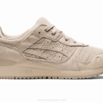 Asics gel-lyte iii pluma gris estilo moderno y cómodo