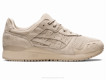 Asics gel-lyte iii pluma gris estilo moderno y cómodo
