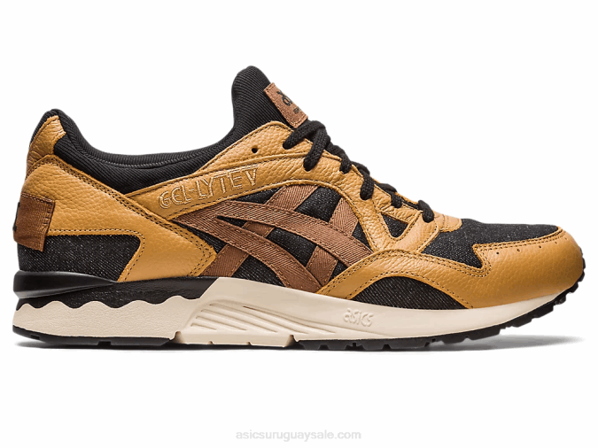 Asics Gel-Lyte V Patchwork Moderno Caravana Negro Estilo Único - Image 1
