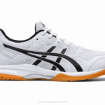 Asics gel más arriba zapatillas deportivas blanco negro