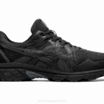 Asics gel negro 8 zapatos deportivos de alto rendimiento
