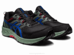 Asics gel negro azul atun zapatillas deportivas confort y estilo - Image 2