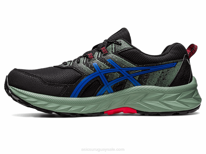 Asics gel negro azul atun zapatillas deportivas confort y estilo - Image 4