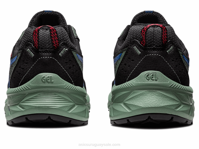 Asics gel negro azul atun zapatillas deportivas confort y estilo - Image 5