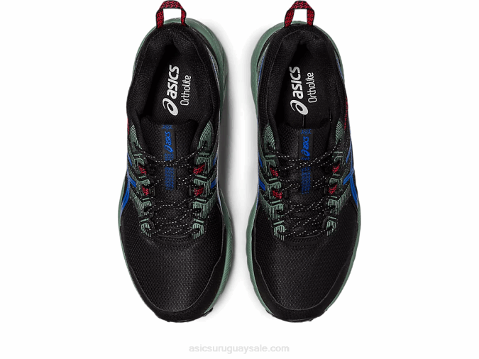 Asics gel negro azul atun zapatillas deportivas confort y estilo - Image 6