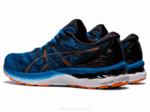 Asics Gel Nimbus 23 Azul Renacido y Negro Confort y Estilo - Image 3
