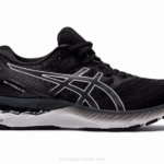 Asics Gel Nimbus 23 Zapatillas Anchas Blanco Negro Ideal Para Correr
