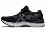 Asics Gel Nimbus 23 Zapatillas Anchas Blanco Negro Ideal Para Correr - Image 4
