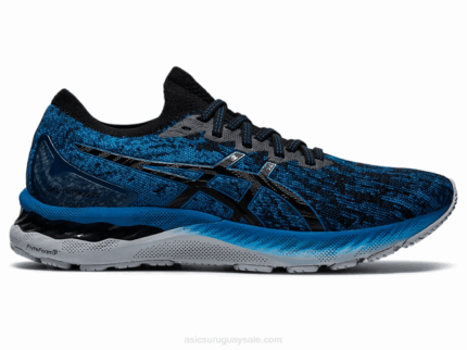 Asics Gel Nimbus 23 Zapatillas Azul Renacido y Negro