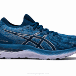 Asics gel-nimbus 23 zapatillas deportivas seda gris azul mako