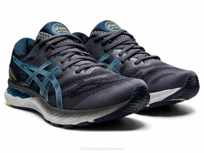 Asics Gel Nimbus 23 Zapatillas Gris Portador Agua Digital - Image 2